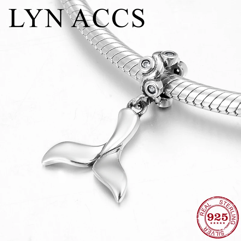 Кулон хвост русалки Женский из серебра 925 пробы | Украшения и аксессуары