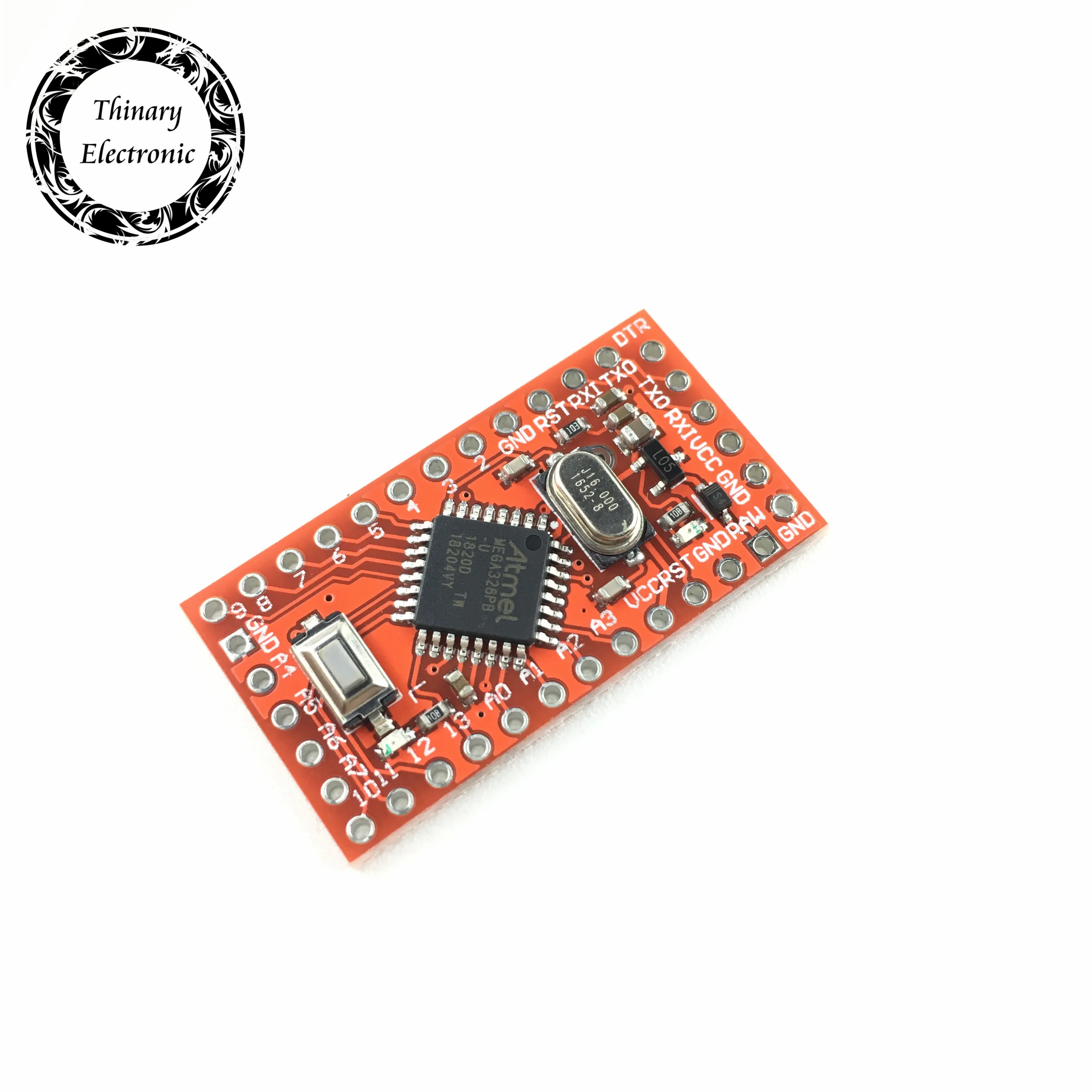 10 шт. Pro Mini 328 Mini 5 В/16 м ATMEGA328 Atmega328 серия 5 В/16 МГц для Arduino 5 В-16 В