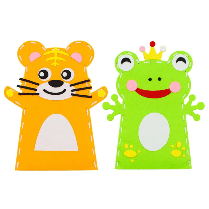 Детские Тканевые животные Ручные куклы игрушки нетканые материалы ручной работы