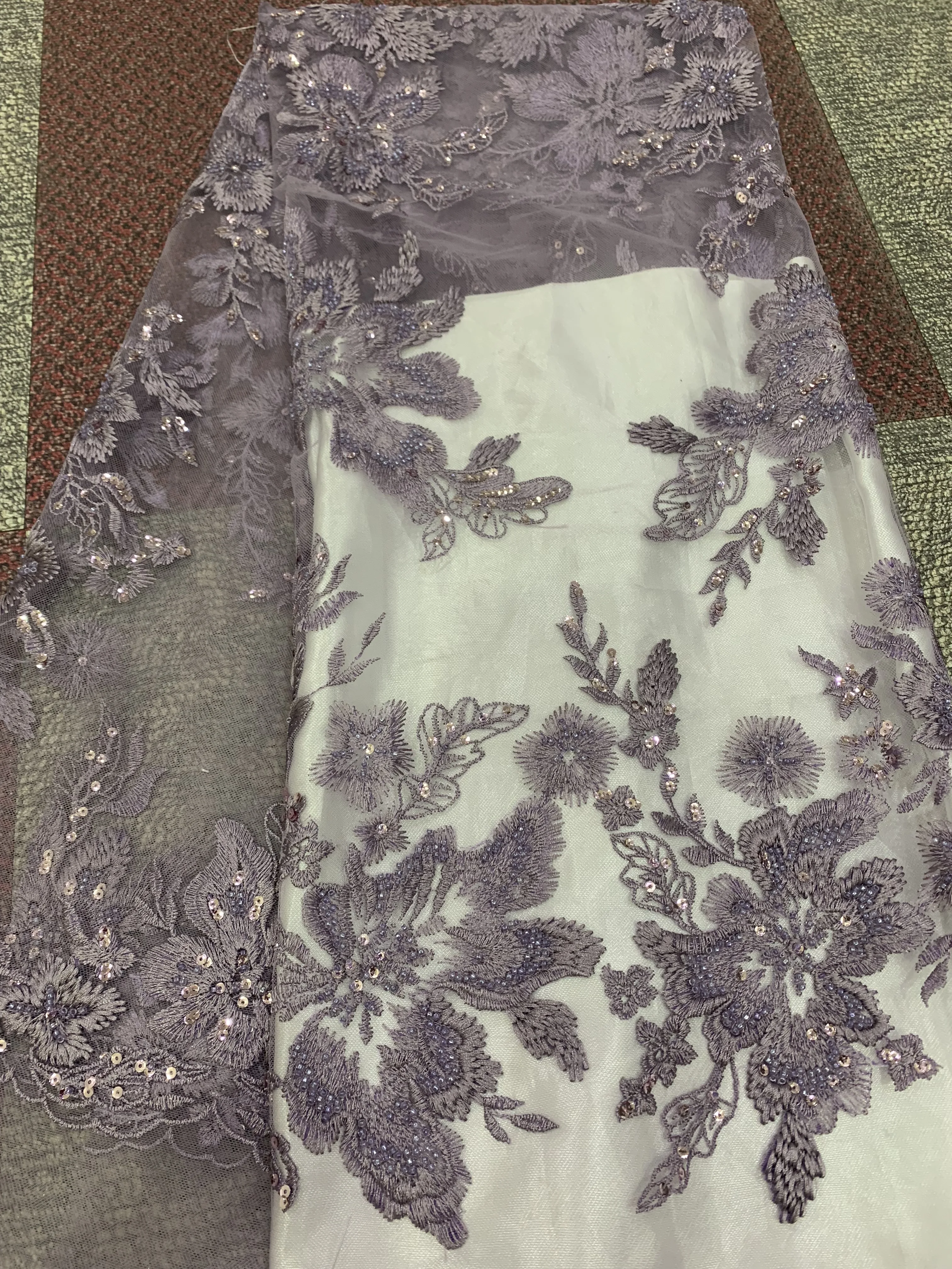 2019 хит продаж африканский тюль кружевная ткань с цветочной вышивкой швейцарская