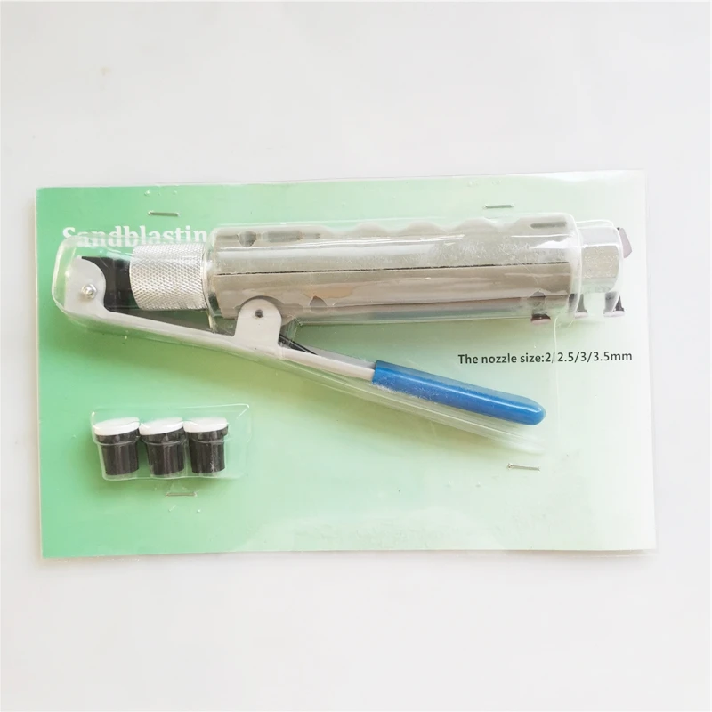 Пескоструйный пистолет с подачей песка воздушный сифон абразивный инструмент