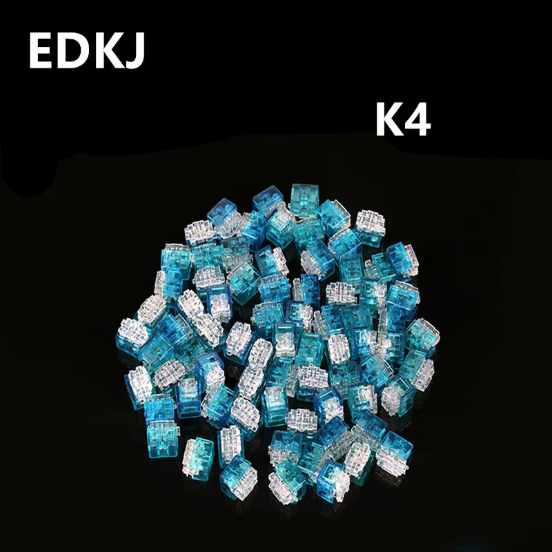 Обжимные клеммы для соединения 50 шт. соединитель K4 Водонепроницаемый проводной