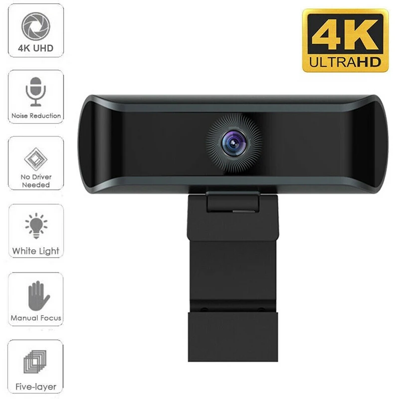 4K HD 1080P Автофокус веб камеры Камера Встроенный микрофон с камерой USB компьютера