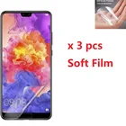 Мягкая пластиковая пленка для Huawei P40 P30 P10 Lite Plus P9, защитная пленка для экрана P20 Pro, чехол для телефона, не стеклянная защитная пленка, 3 шт.