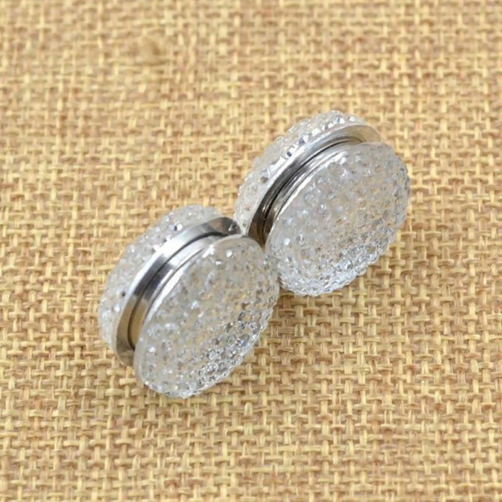 

Magnetic Round Hijab Pin Headscarf Silk Shawl Hat Fashion Clasp Brooch Muslim Scarf Magnet Crystal Clips Clothing Accessories