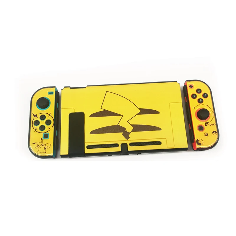 Анти-отпечатков пальцев Nintendo Switch Жесткий Корпус чехол Марио Пикачу протектор чехол для Nintendoswitch перечисленные игровой консоли аксессуаров