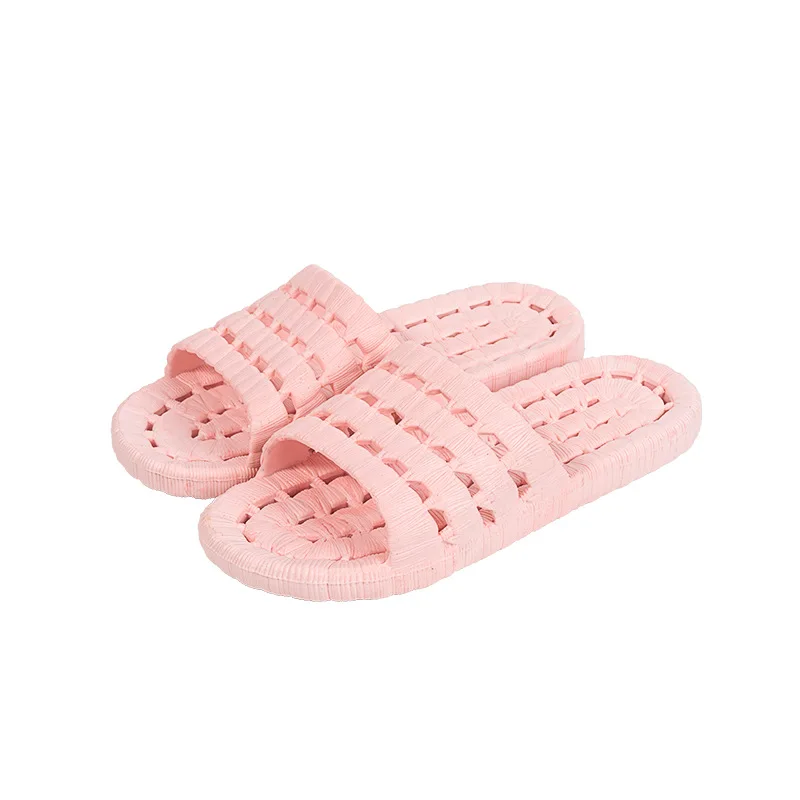 

Slippers for Women Summer Female Household Indoor Bathroom Non-slip Non-smelly Men Slippers PVC Flip Flops House Slippers Men