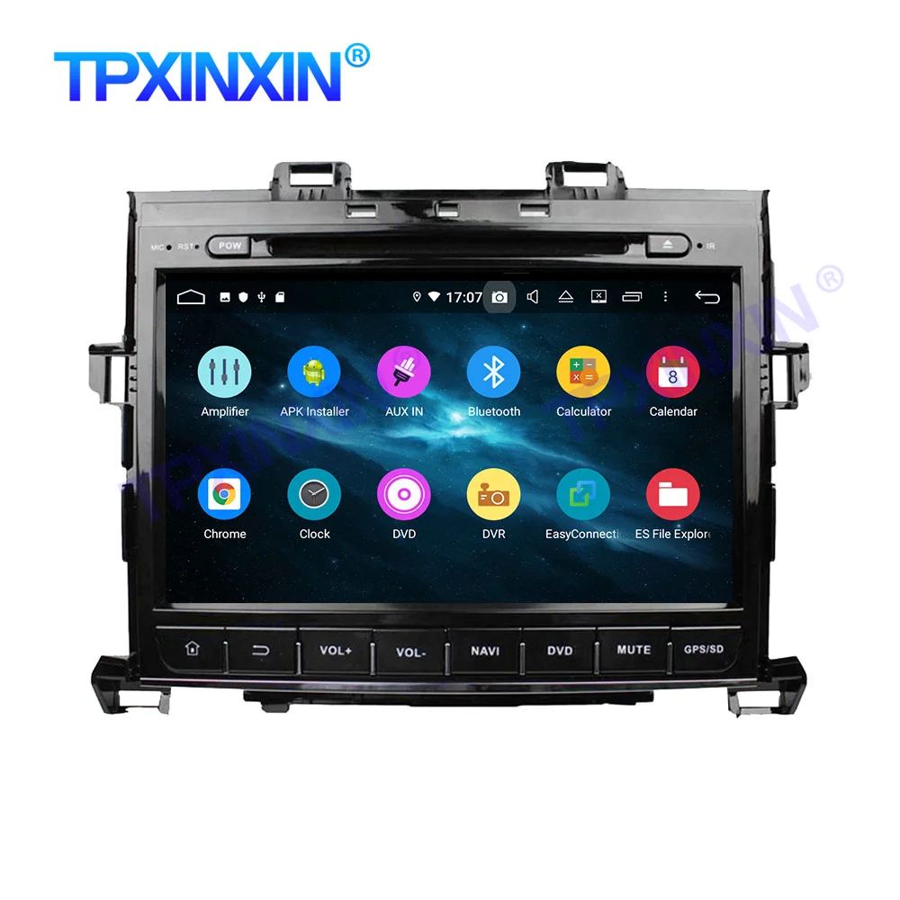 Android 10 0 PX6 4G + 128G для Toyota Alphard 2007-2013 Carplay DSP мультимедийный рекордер GPS навигатор