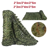 woodland camo camouflage net 2x3m2x4m2x5m3x4m3x5m for outdoor camping hunting military training car shade camouflage net