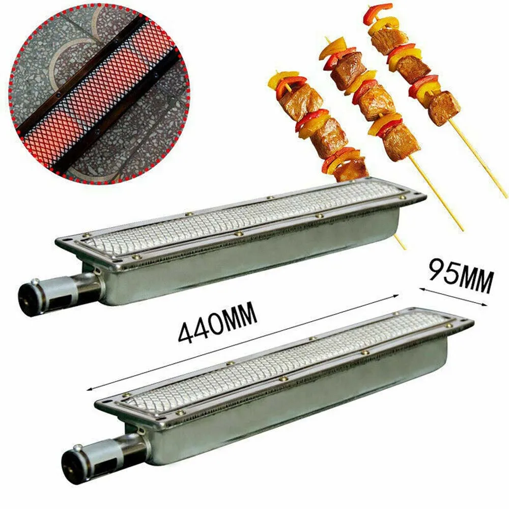 Инфракрасная керамическая горелка для барбекю газовая из нержавеющей стали