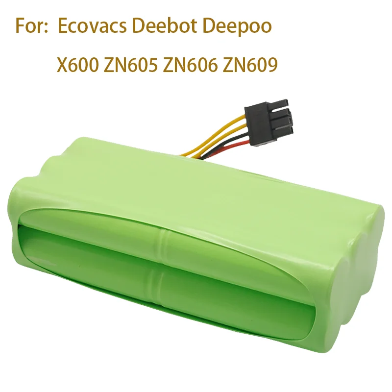 14.4V 2500mAH NI-MH 14.4v AA Ni-mh Rechargeable Battery for X600 ZN605 ZN606 ZN609 to Sweeping Robot R1-L081A L083B - купить по