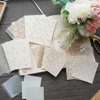 mix size 30pcs beige white rose flower cloth design paper as creative craft paper background scrapbooking diy use