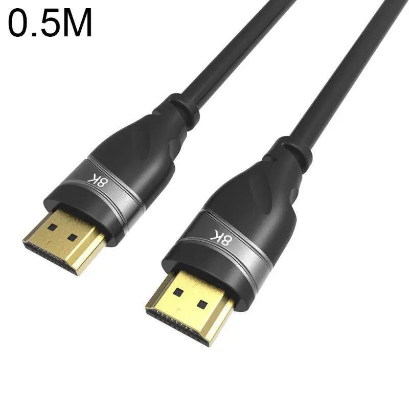 Горячая HDMI кабель 3D 8K ультра чистый высокоскоростной видео шнур для ТВ проектора