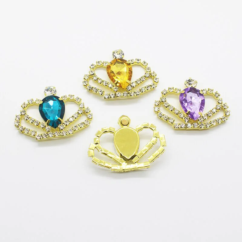 10 шт./Лот акриловые пуговицы со стразами 28 х35 мм|Пуговицы| |