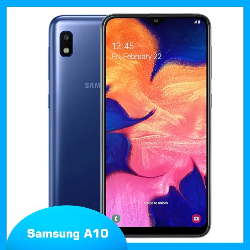 Смартфон Samsung Galaxy A10 2/32 Гб безрамочный дисплей батарея 3400мАч|Смартфоны| |
