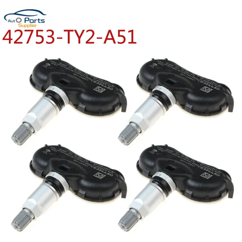 Датчик давления в шинах для Honda 2009-2013 Acura TL ZDX 2AX RLX 315 МГц, 4 шт.