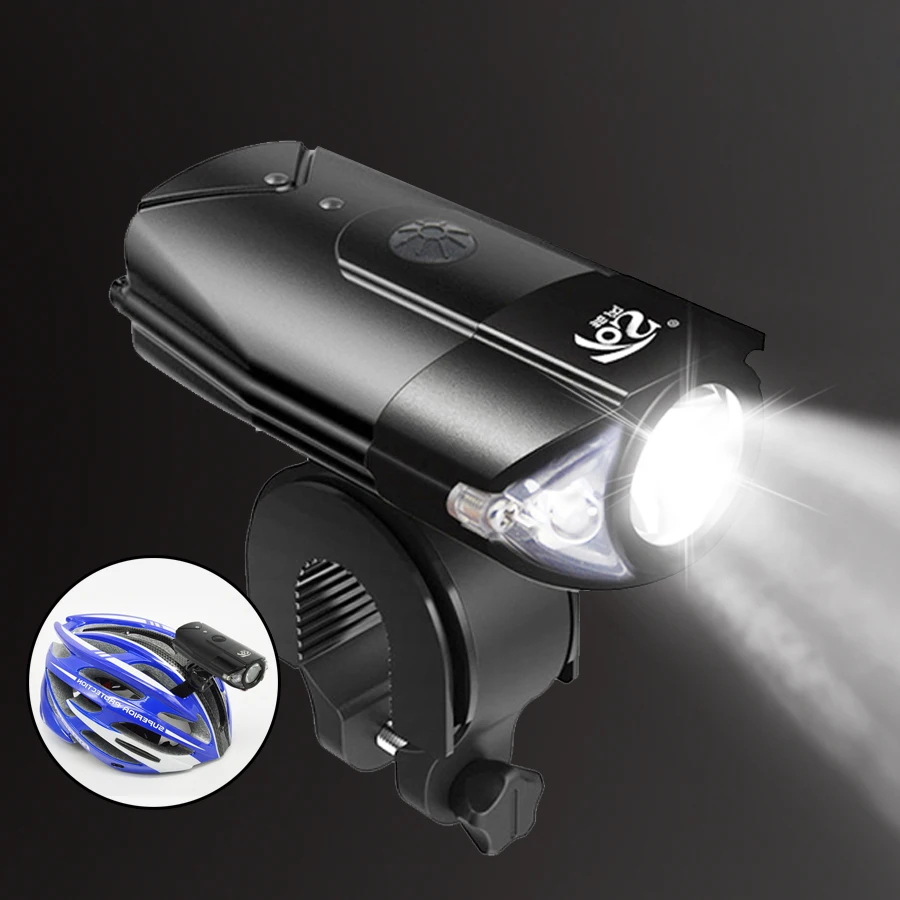 Шлем для езды на мотоцикле свет L2 велосипедная фара светодиодная USB