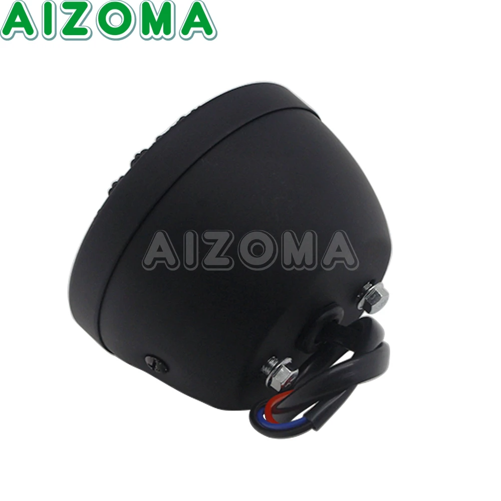 Винтажный мотоциклетный тормозной задний фонарь с грилем лампа для номерного