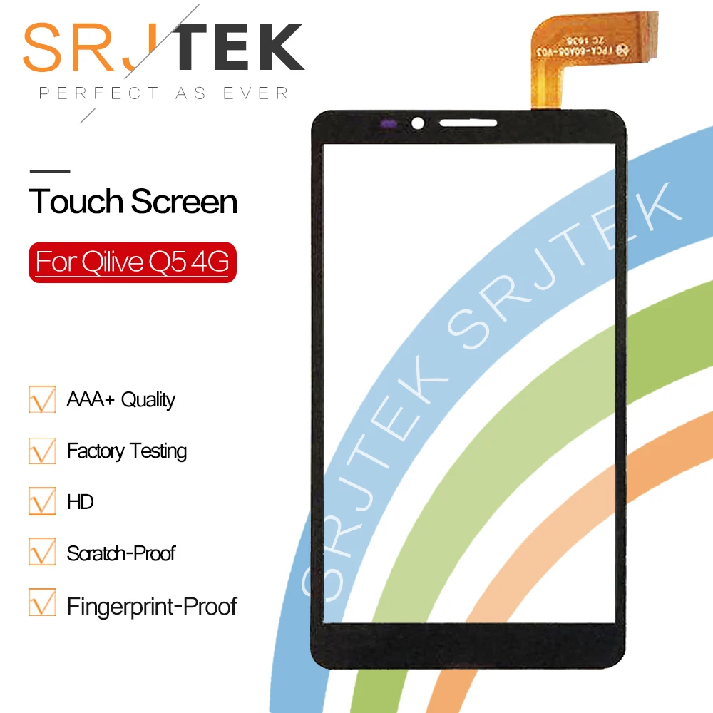 

SRJTEK 6"Touch Screen For Qilive Q5 4G Tablet PC Touch Panel Digitizer Sensor Repair Replacement Parts For Qilive Q5 4G Screen