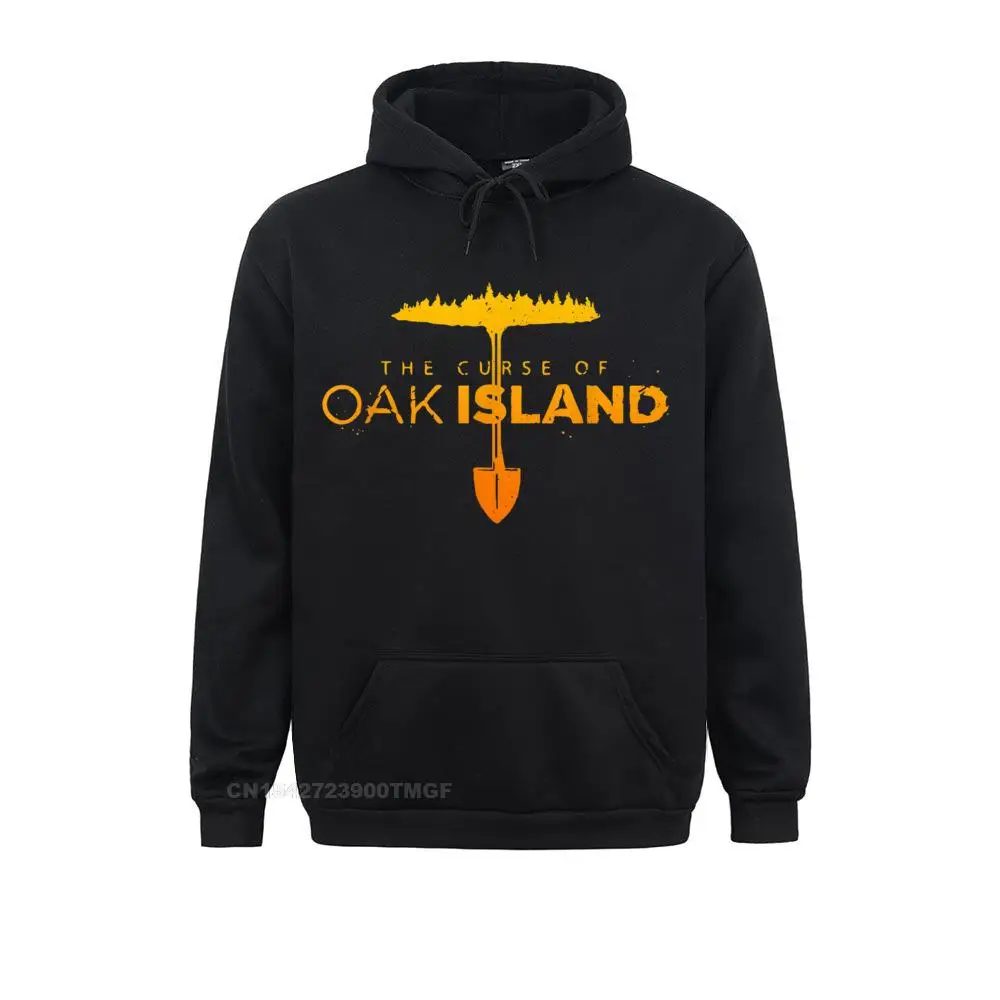 The Curse Of Oak Island - The Adventure T-Shirt Funky Men Sweatshirts Long Sleeve Camisas Sweater Hoodies Normal Sportswears