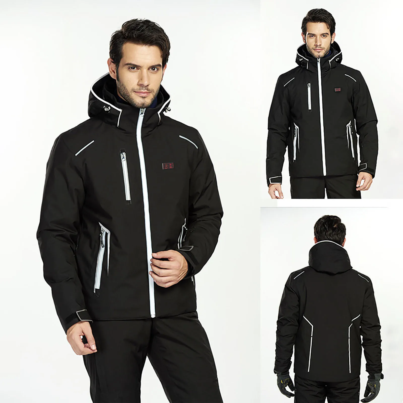 

Electric Heating Warmth Heating Vest Clip Vest Smart Electric Heating Warmth Autumn And Winter Cold-proof Down Clothes D4