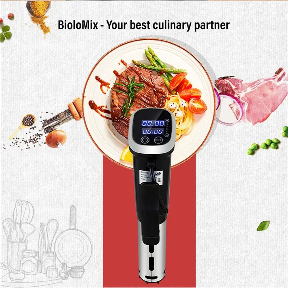 Ipx7 Waterproof Low Temperature Vacuum Slow Cooking Steak Machine Stick Fertilizer Sous Vide Cooker |
