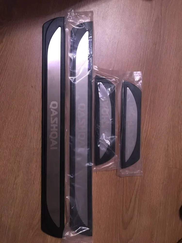 

High quality stainless steel door sill Scuff Plate Welcome Pedal For Nissan Qashqai j11 Car Accessories 2020 2019 2018 2017 2014