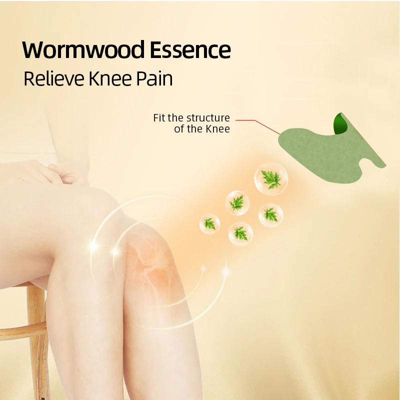 20 шт. полыни травы коленный пластырь Стикеры экстракт коленного сустава боль