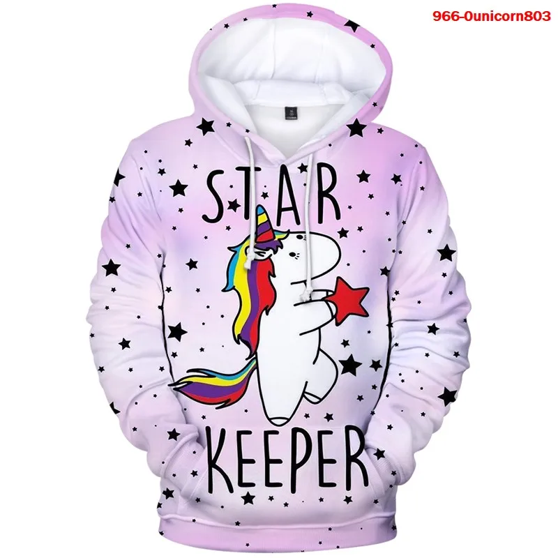 

Мужские толстовки 2021 толстовка с 3d принтом единорога осенне-зимняя Толстовка Повседневная Толстовка Оверсайз Толстовка для женщин и девоч...