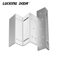 zlbracket support for 180kg 280kg 350kg 500kg access control electric magnetic door lock zl bracket holder magnetic lock bracket