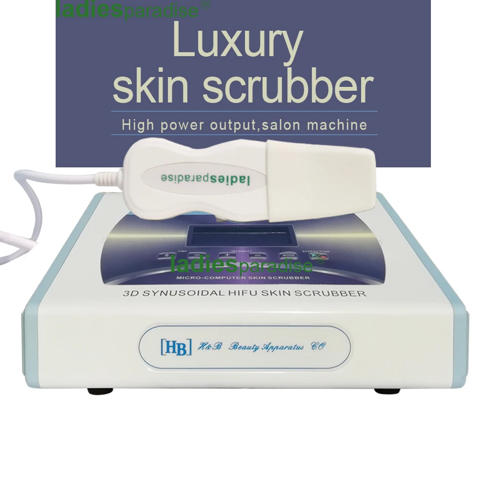 

Ultrasonic Skin Scrubber Vibration Face Spatula Blackhead Remover Facial Scrubber Shovel Clean Cavitation Peeling Facial Lifting