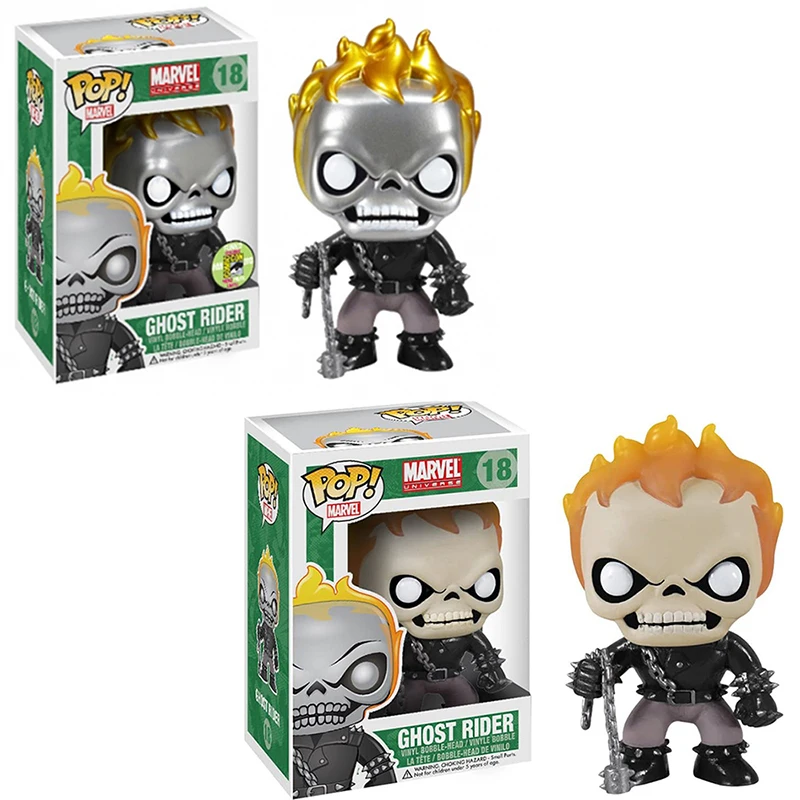 Серия фильмов виниловые игрушки #18 привидение наездник версия фигурка кукла