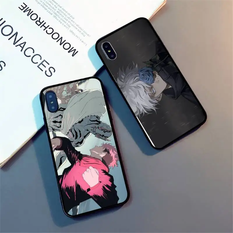 

Jujutsu Kaisen Phone Case For iPhone 13 12 11 8 7 Pro Max Plus X XS XR MINI Soft Silicone New Anime Cartoon Funda Capa Cover