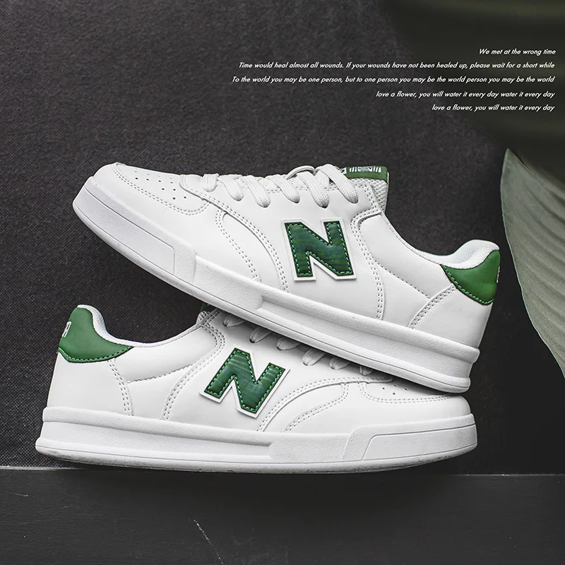 

[Официальная авторизация] Весна и осень, новинка, крутая Беговая повседневная обувь NB303, белая универсальная обувь