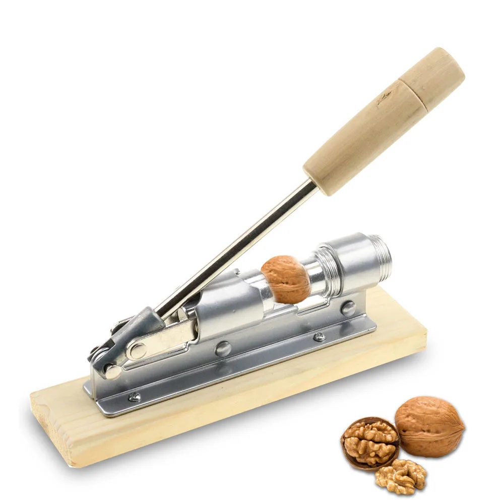 

Manual Stainless Steel Nut Cracker Mechanical Sheller Walnut Nutcracker Fast Opener Kitchen Tools Fruits And Vegetables