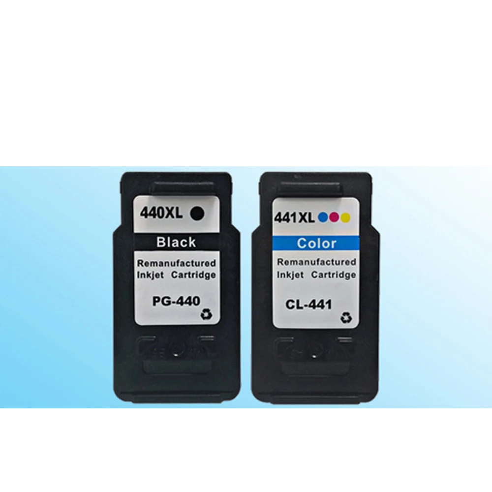 2x совместимый чернильный картридж для PG 440 CL 441 PIXMA MX394 MX434 MX454 MX524 MG2240 MG3540
