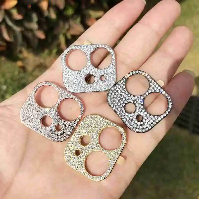 Новый кристаллический бриллиантовый протектор объектива камеры для iPhone 11