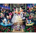 Disney алмазов картина Микки Маус с длинными рукавами, на свадьбу, на Круг вышитые картины с стразы набор украшения дома подарок