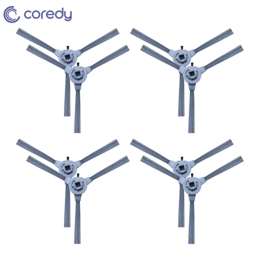 Coredy аксессуар замена боковая щетка для R500 R500+ R300 R65 робот пылесос запасные части для уборки(8 шт/4 пары