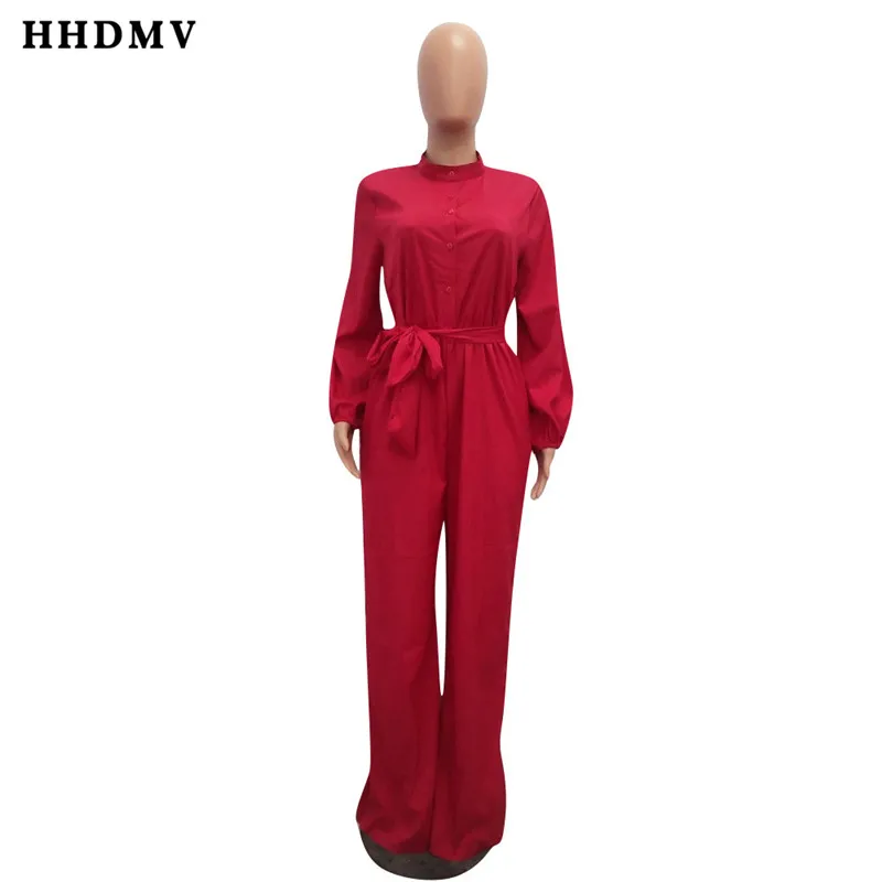 HHDMV CM602 повседневные коммутационные стильные комбинезоны с длинными рукавами однобортное украшение спинки стула однотонные комбинезоны длинные штаны