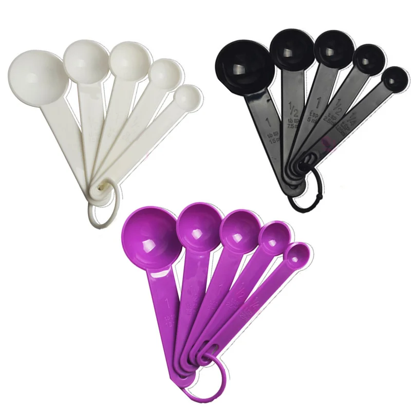 5 шт./компл. Кухня мерная ложка Кофе чайная для сахара выпечки Пособия по