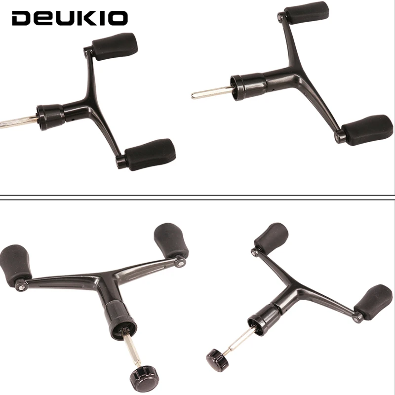 Рыболовная катушка DUEKIO удлиненная металлическая с двойным захватом