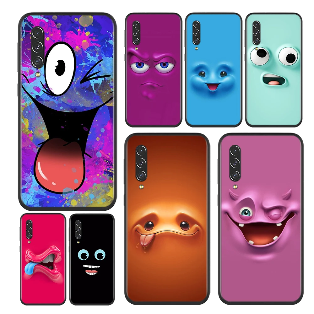 

Kunst Lustige Gesichter Telefon For Samsung A51 A91 A81 A71 A41 A31 A72 A52 A02 A32 A12 A42 A21 S A11 A01 A03 Core UW Phone Case
