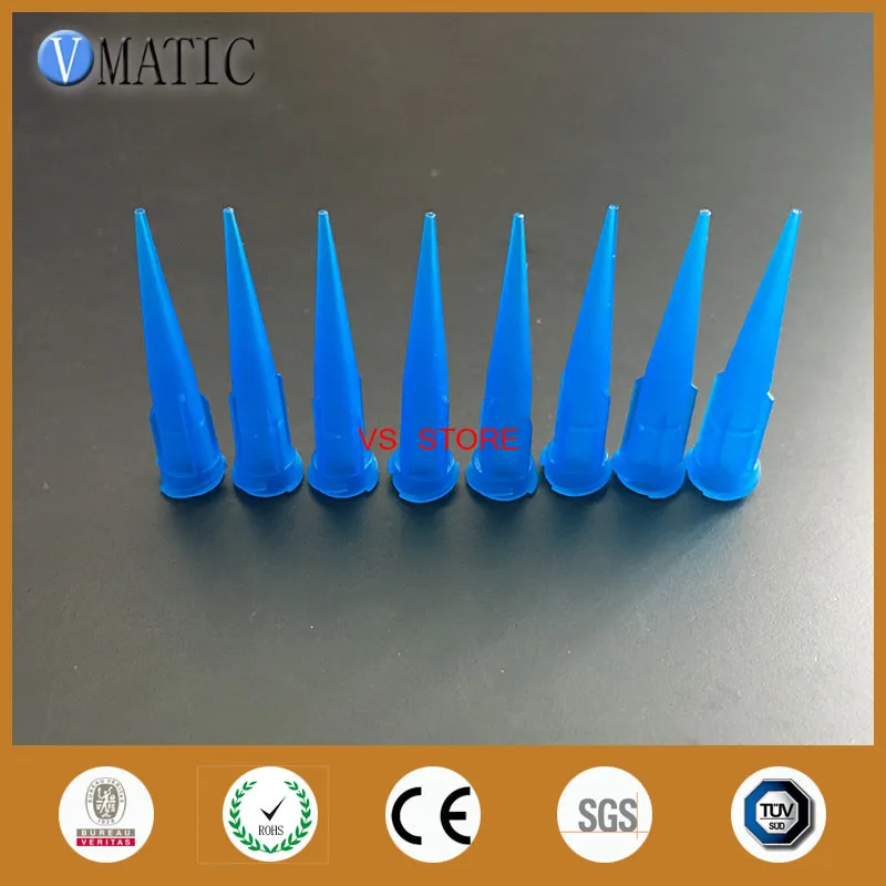

High Quality 22G Tt Tapered Tips Dispensing Needle 100Pcs Top Selling Blue Color Glue Dispenser Needle Tips