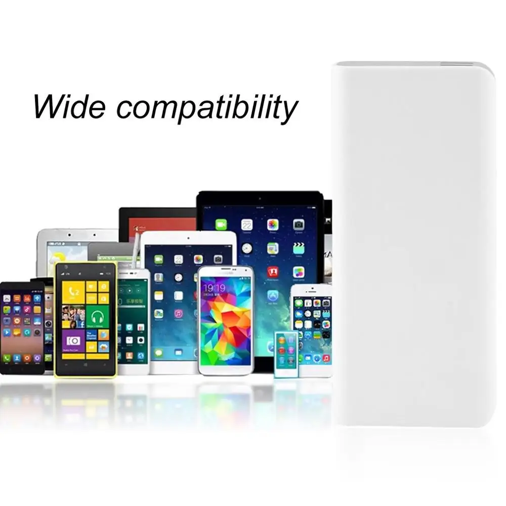 20000 мАч Внешний внешний аккумулятор зарядное устройство портативное для