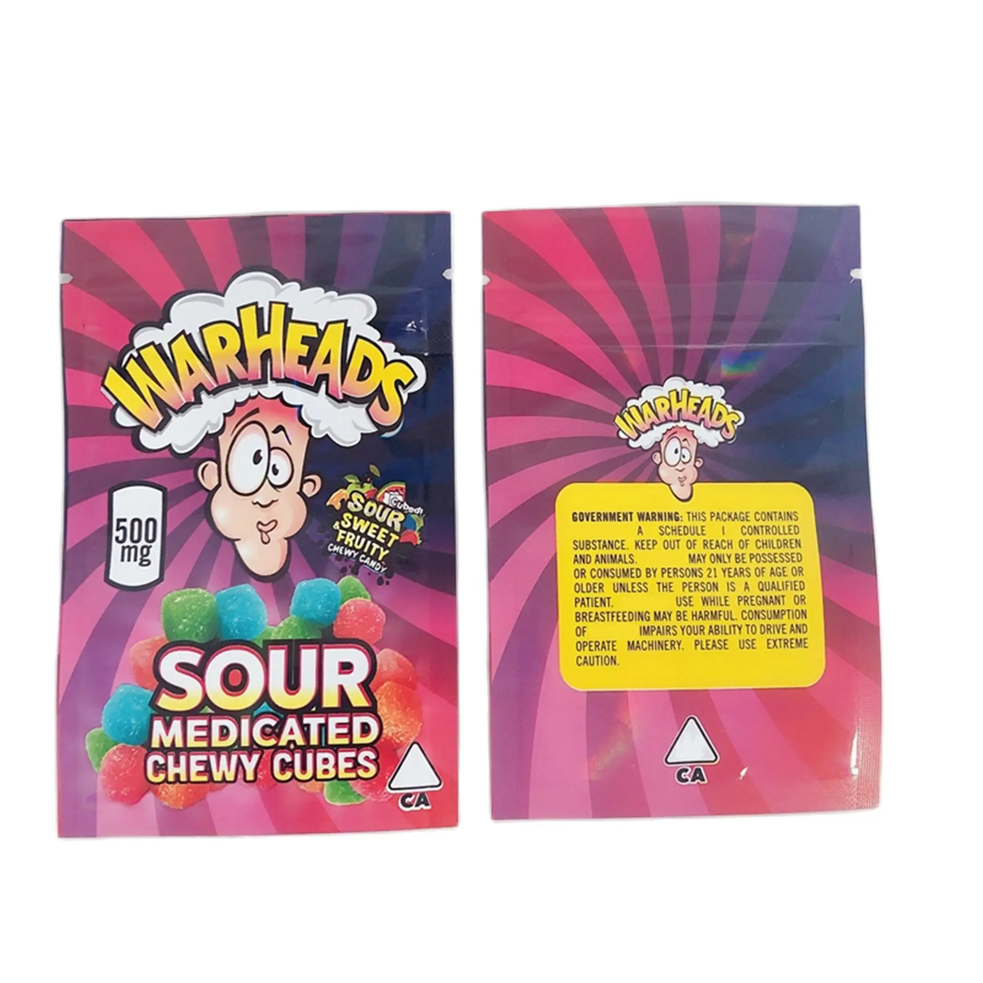 

Candy Bag Package 500mg Packaging Bags(Only bag no Food)