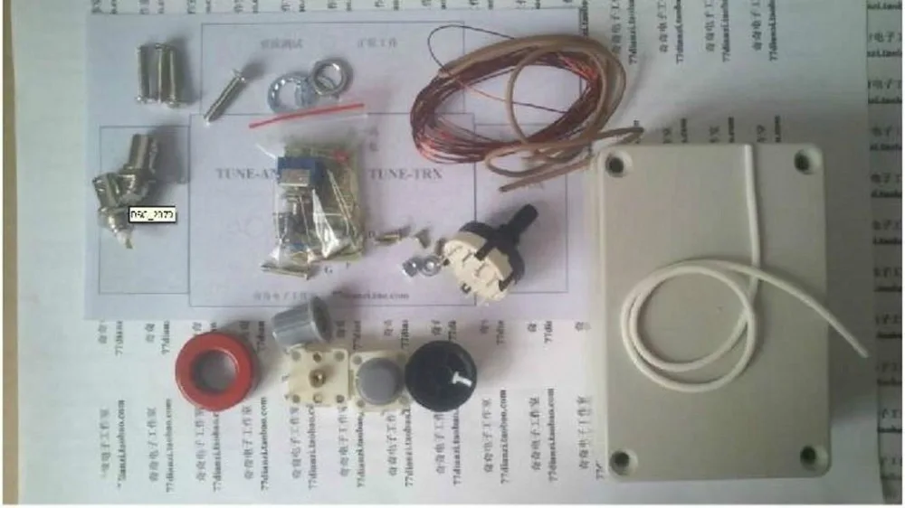 1 30 МГц ручная антенна тюнер в комплекте для HAM Радио QRP DIY kit|antenna light|tuner watchantenna