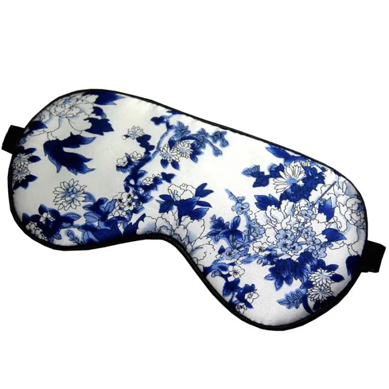 

Sleeping Mask Silk Eye Patches Blindfold Sleep Mask for Eyes Travel Relax Eye Cover Soft Shading Health Sleeping Aid Eyeshade