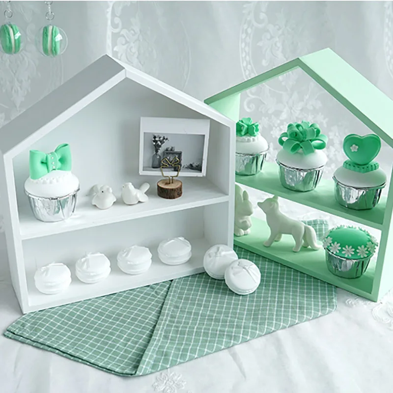 Деревянные стеллажи для хранения детской комнаты Настенные Полки ручная работа