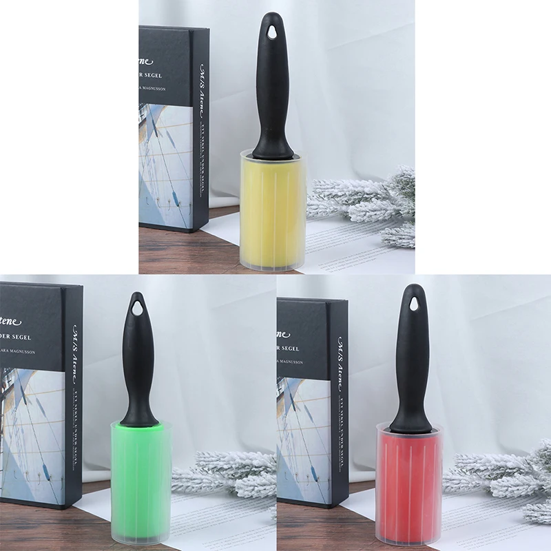 

Hot! Reusable Washable Roller Dust Cleaner Lint Sticking Roller For Clothes Pet Hair Cleaning Household Dust Wiper Tools Random